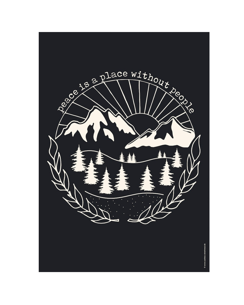 Peace Is A Place - Poster