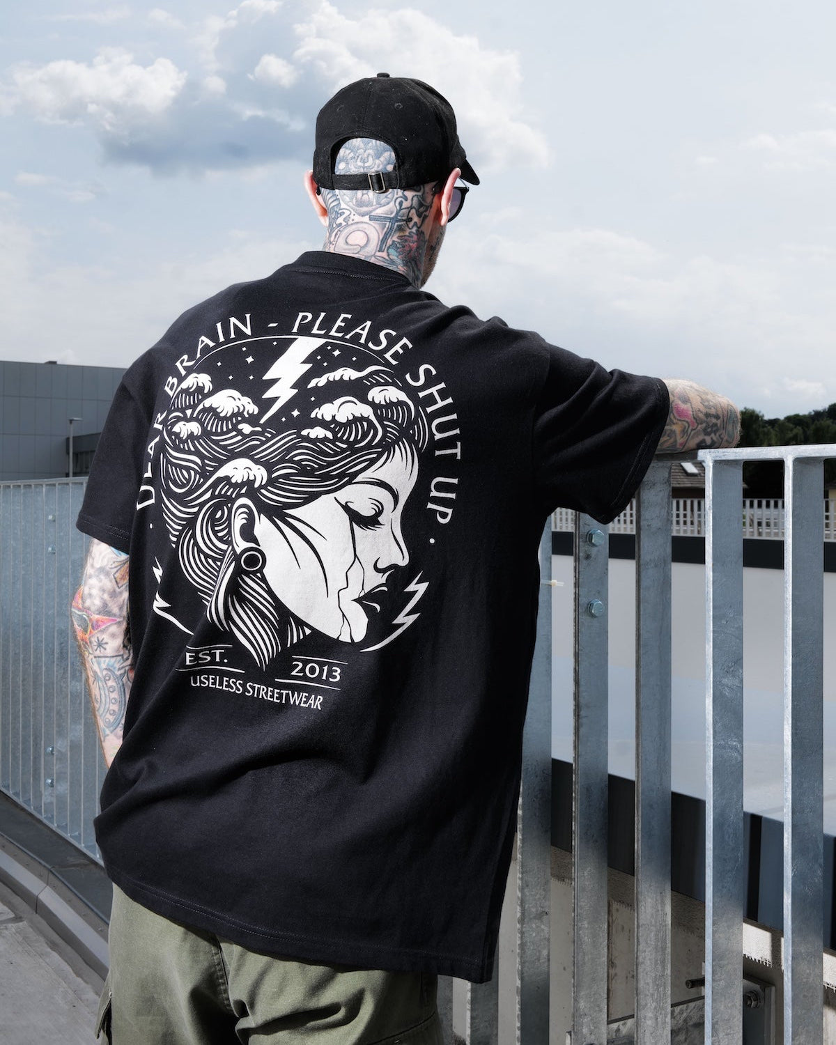 'Dear Brain 2.0' Black T-Shirt