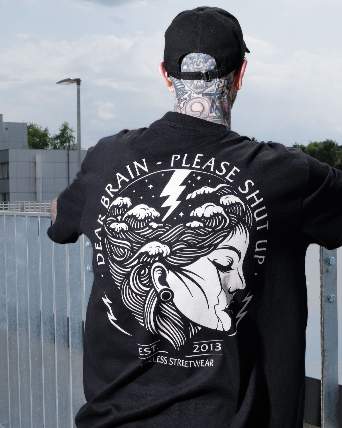 'Dear Brain 2.0' Black T-Shirt