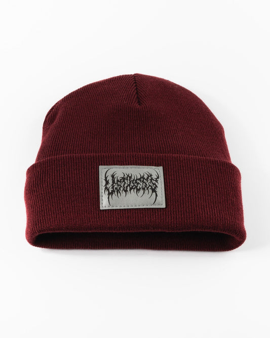 Death Beanie - Bordeaux