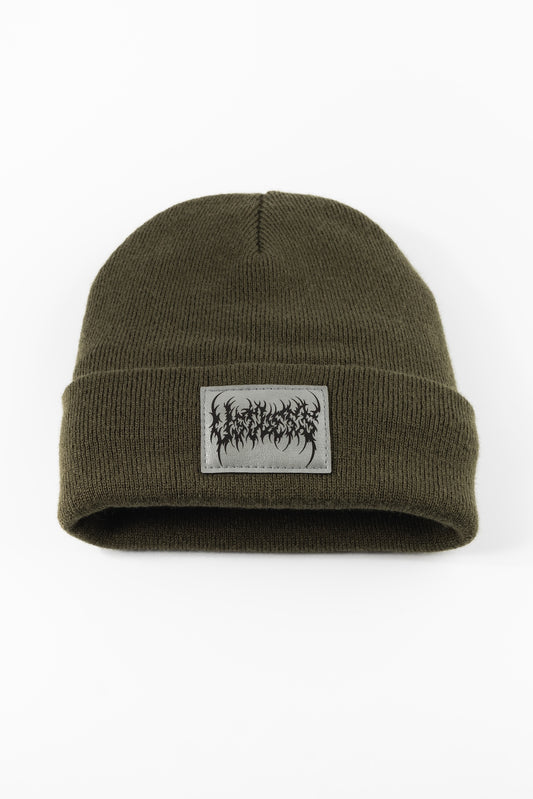 Death Beanie - Oliv