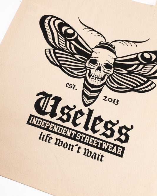 Death Moth - Natural Premium Bio Tasche