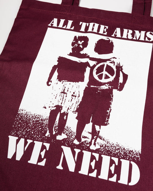 All The Arms We Need - Tasche Bordeaux