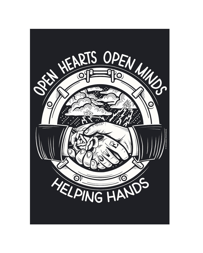 Open Hearts Open Minds - Poster