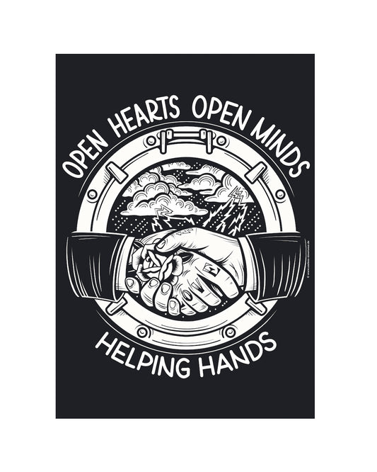 Open Hearts Open Minds - Poster