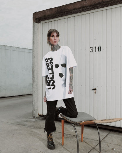 Balaclava T-Shirt Weiß