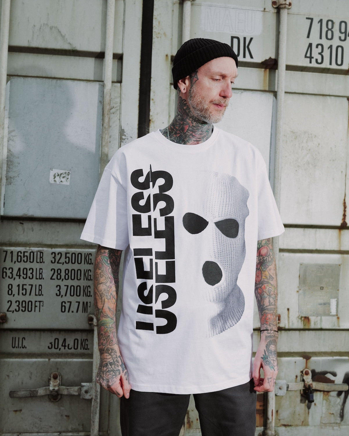 Balaclava T-Shirt Weiß