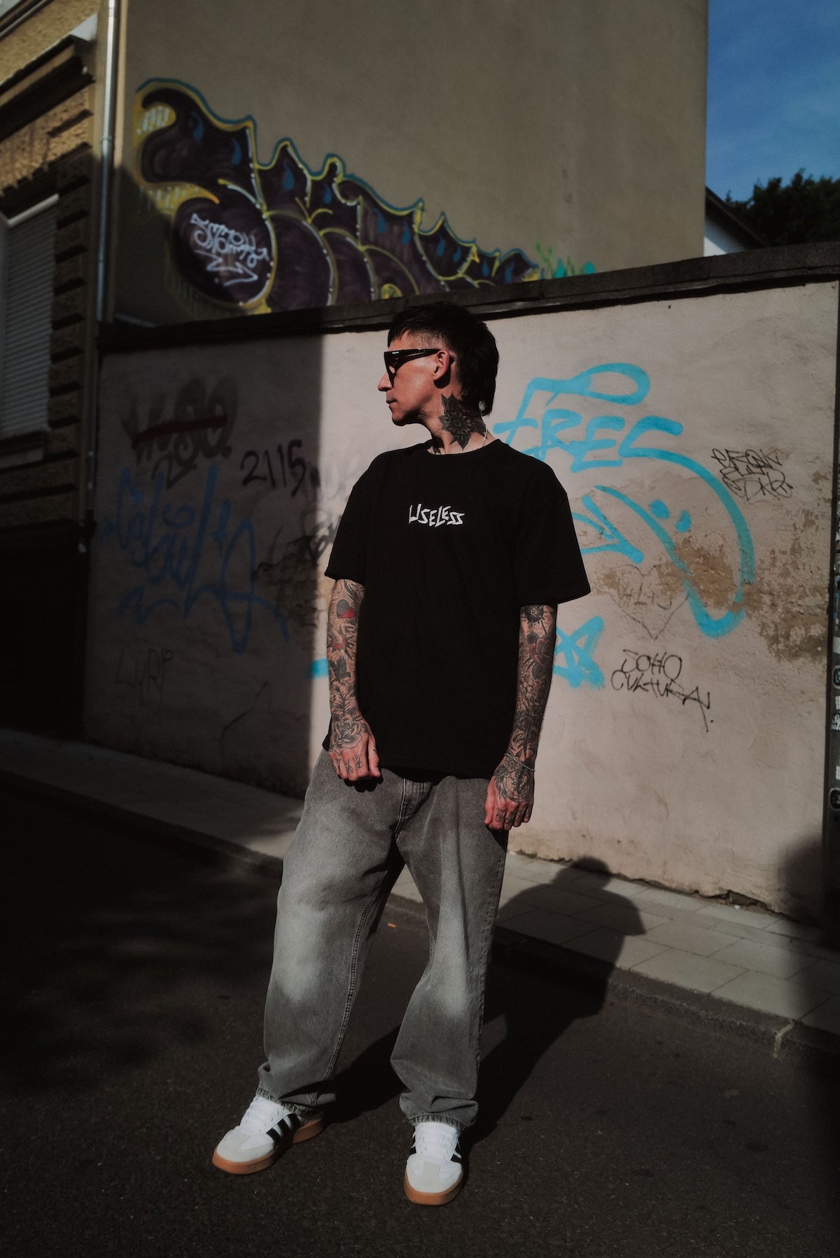 Scrawled - T-Shirt Black
