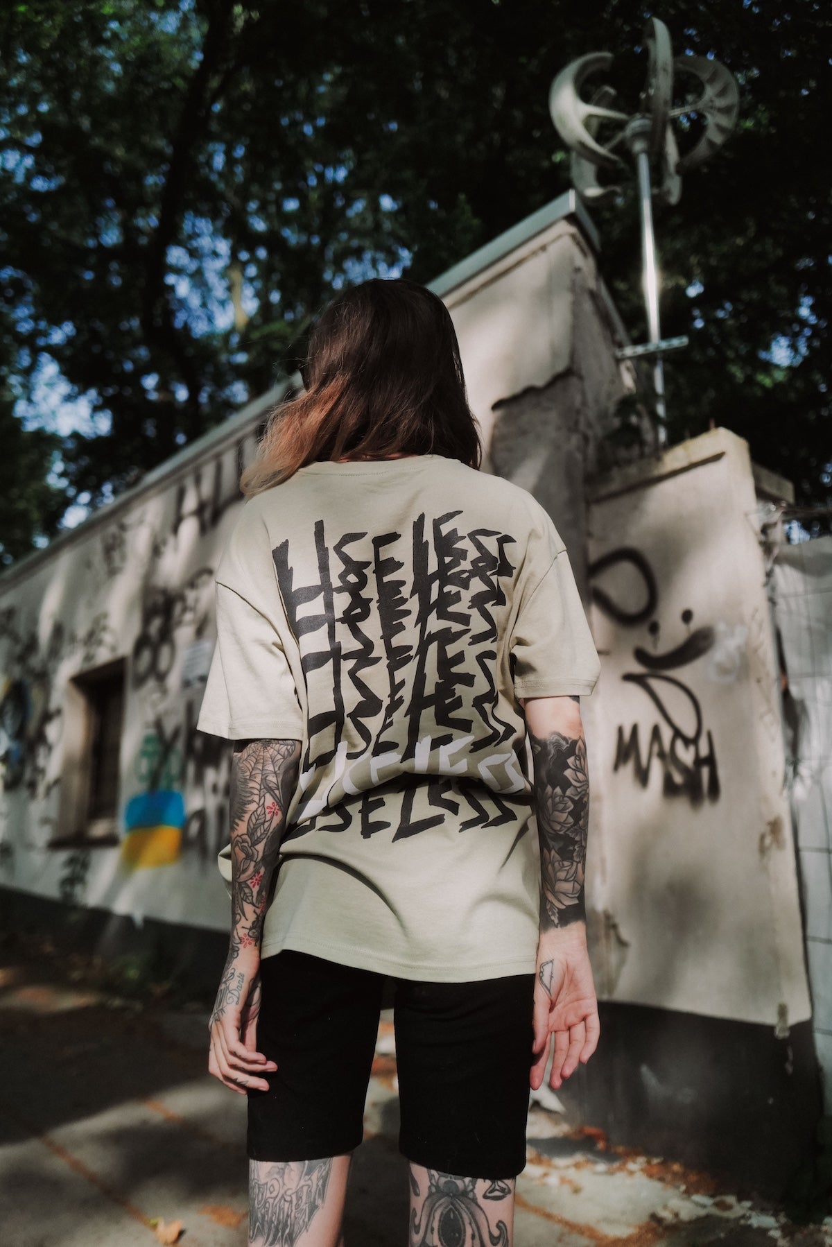 Scrawled - T-Shirt Softsalbei