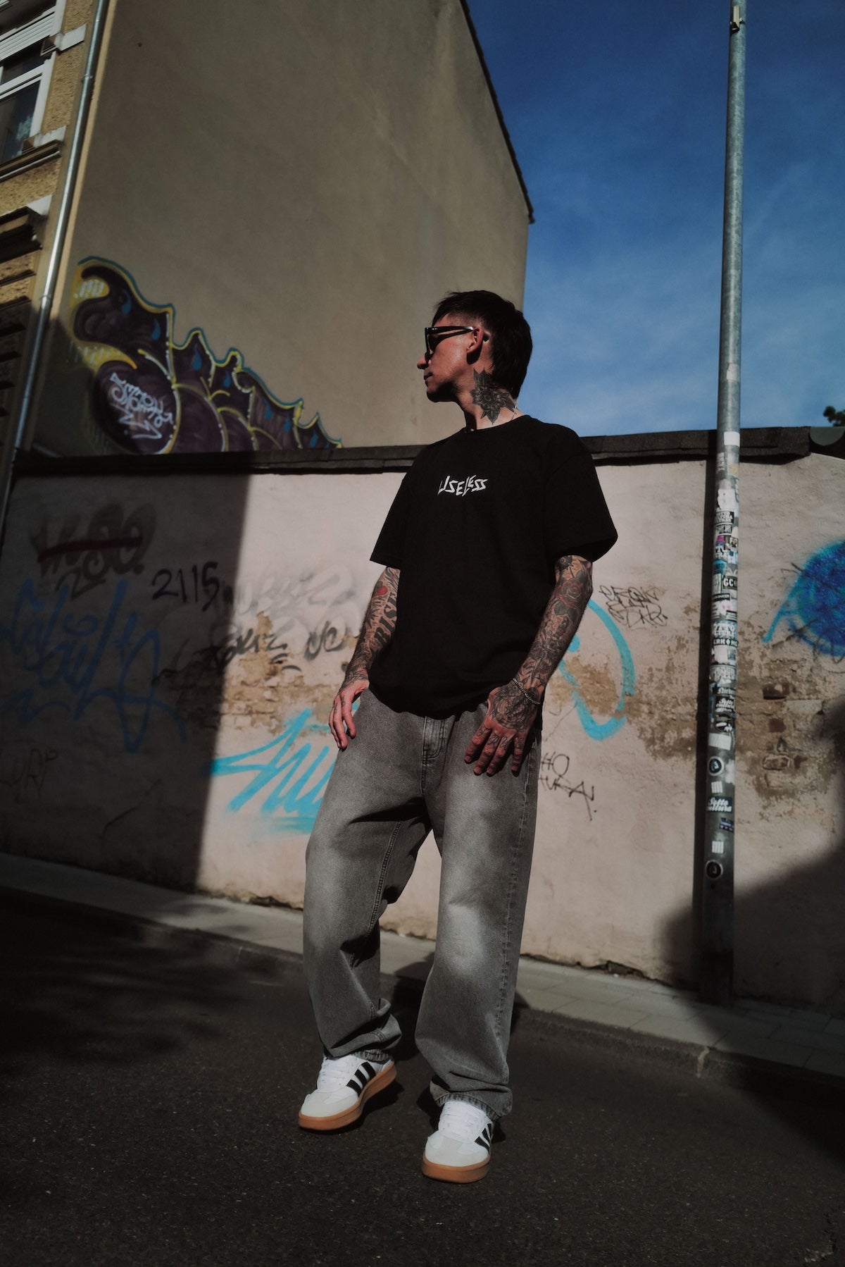 Scrawled - T-Shirt Black