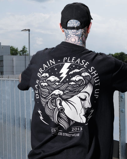 'Dear Brain 2.0' Black T-Shirt