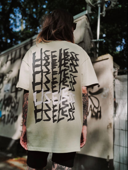 Scrawled - T-Shirt Softsalbei