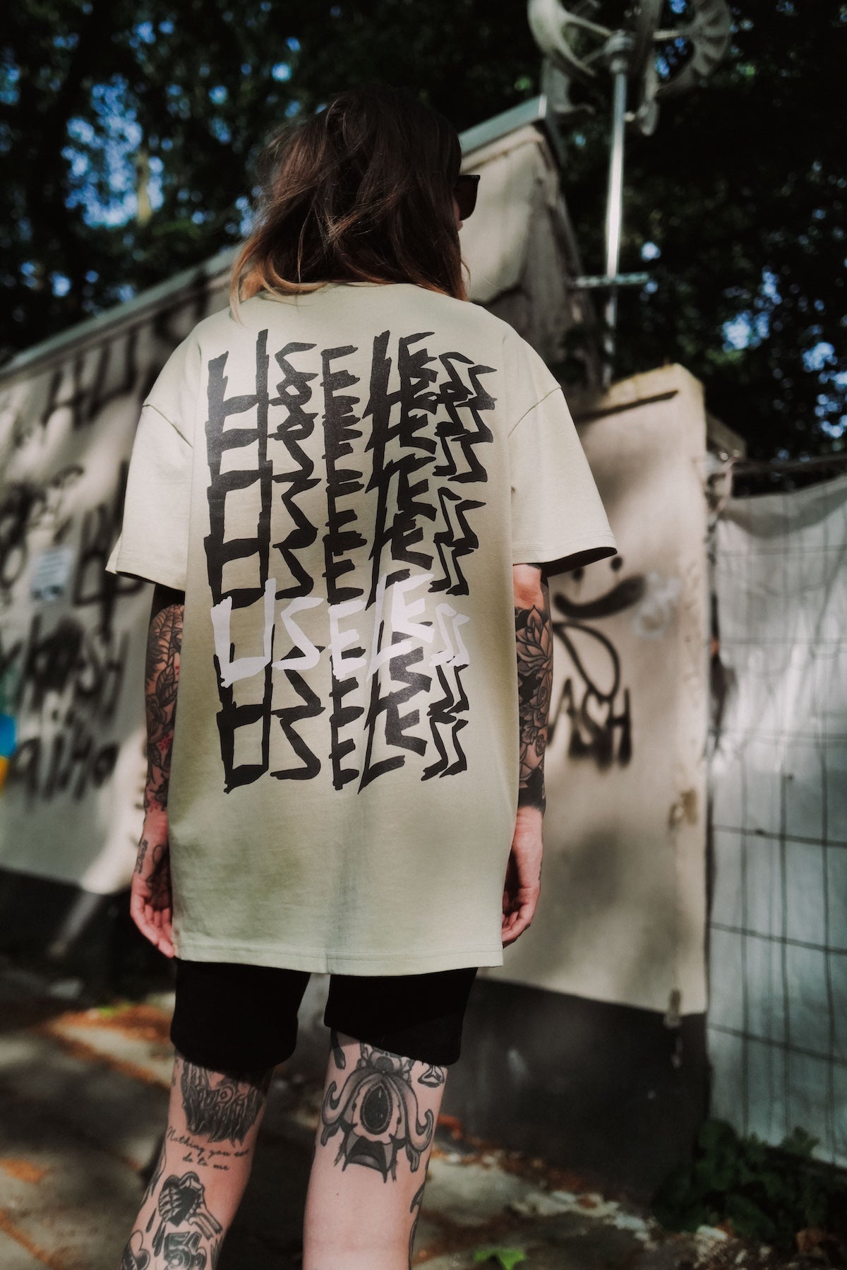 Scrawled - T-Shirt Softsalbei