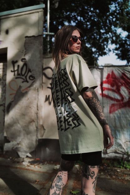 Scrawled - T-Shirt Softsalbei