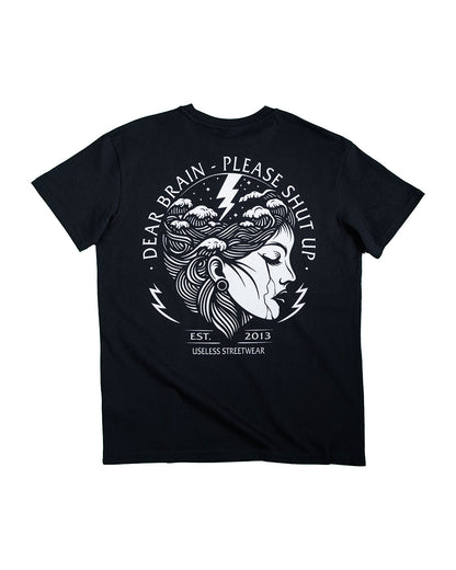 'Dear Brain 2.0' Black T-Shirt