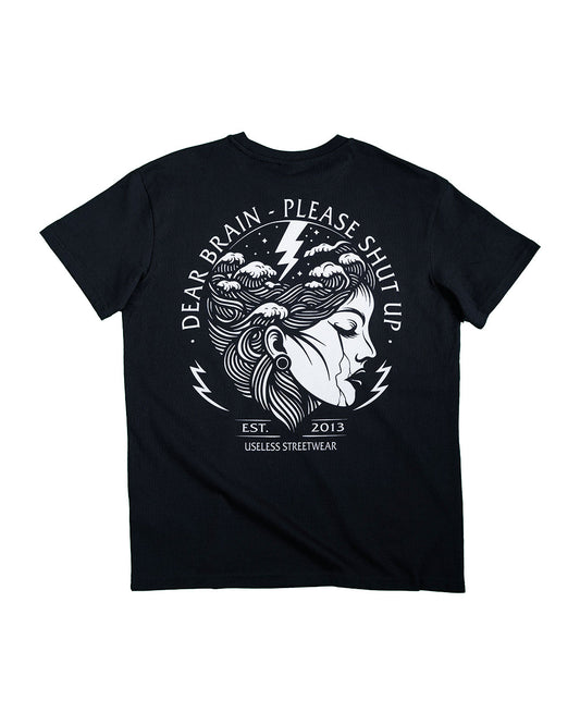 'Dear Brain 2.0' Black T-Shirt