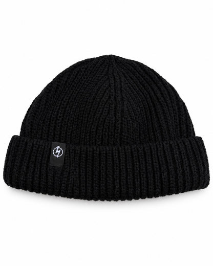 Fisherman Beanie Schwarz