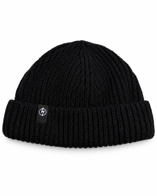 Fisherman Beanie Schwarz