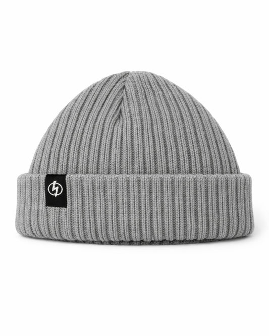 Fisherman Beanie grau