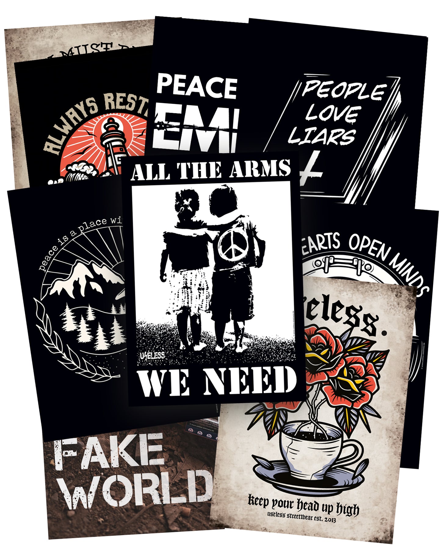 Poster Druck - Diverse Din A3