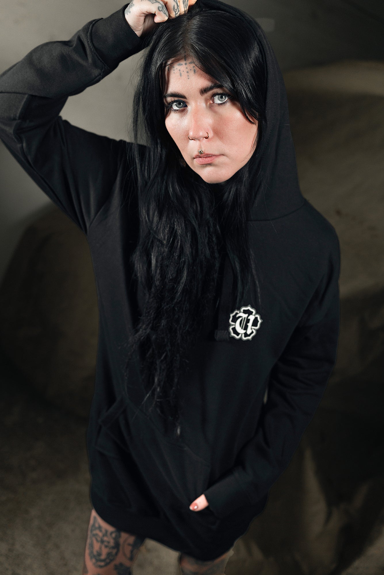 Hoodiekleid Rose